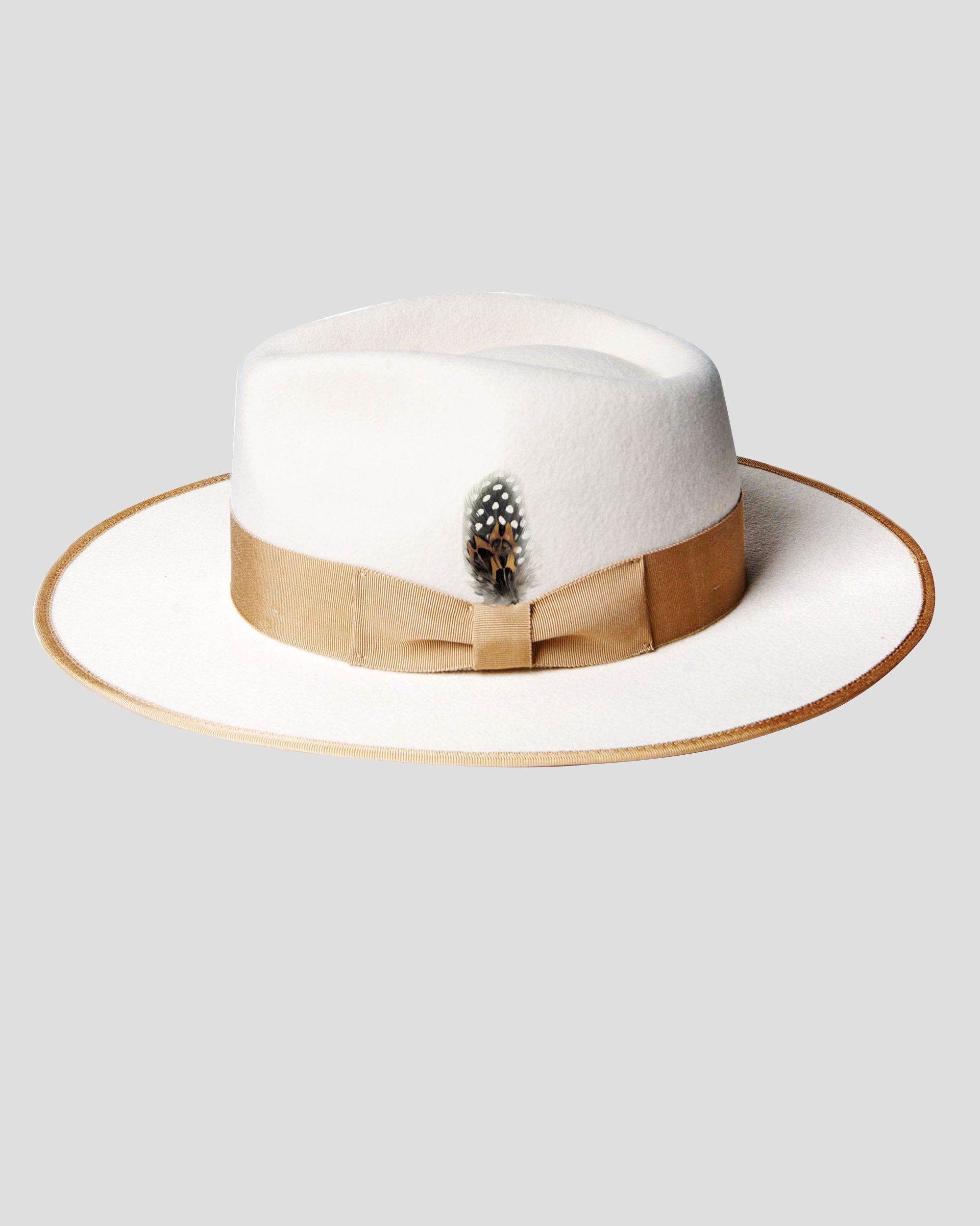 Vintage Vogue Ferguson Fedora Hat-Ivory - Image 3