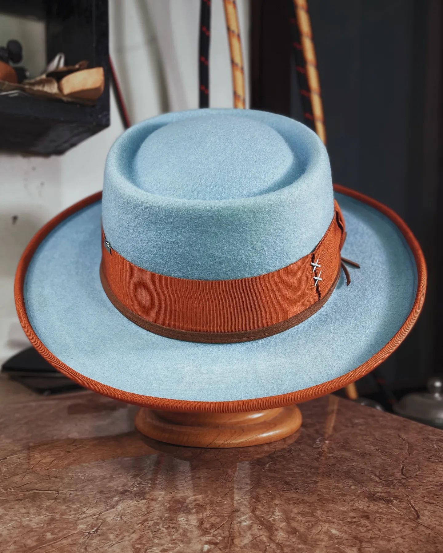 Walter White Felt Pork Pie Hat - Image 8