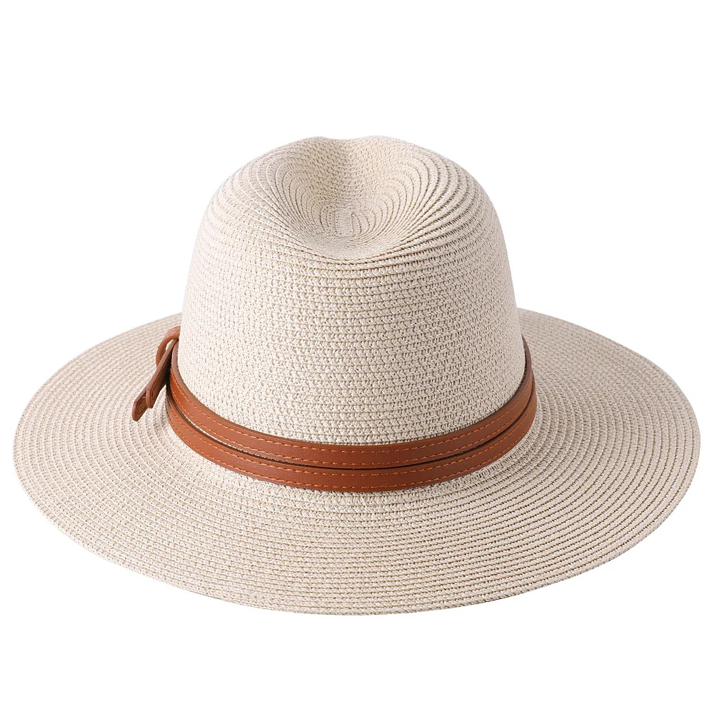 Wide Brim Straw Panama Hat - Image 9