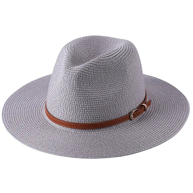 Wide Brim Straw Panama Hat - Image 12