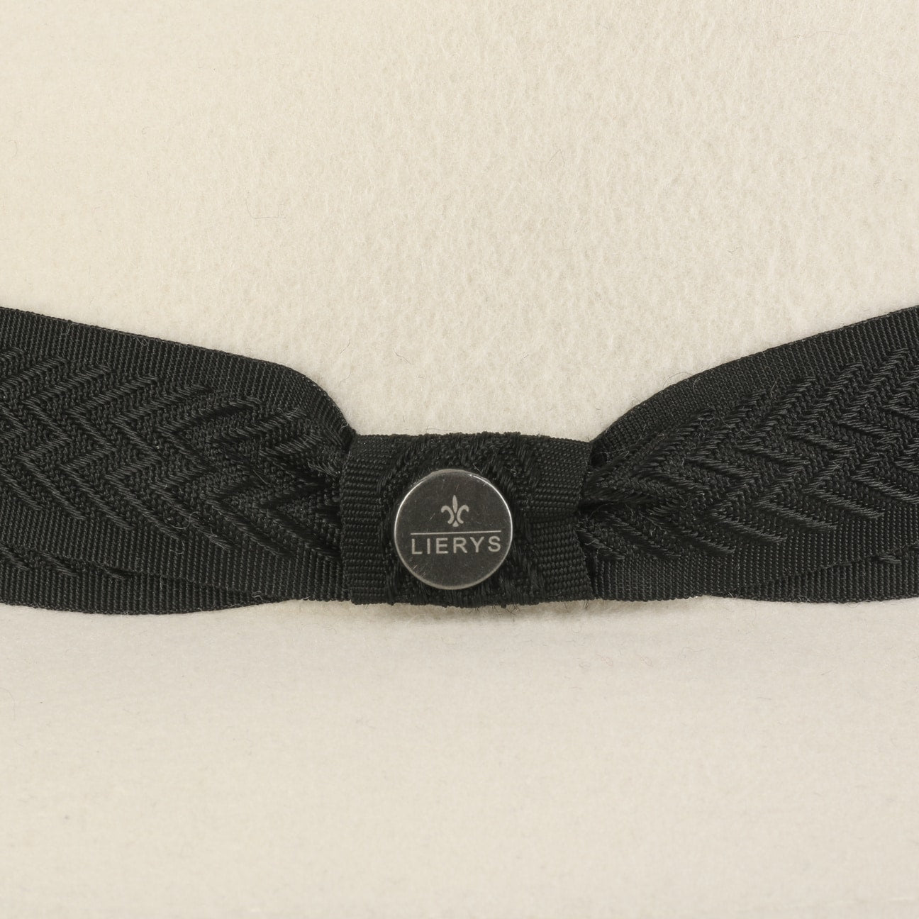 Women White Patterson Traveller Fedora Hat - Image 4