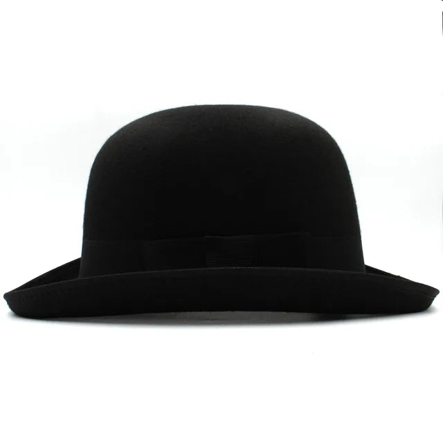 Wool Blend Oval Top Bowler Hats - Image 7
