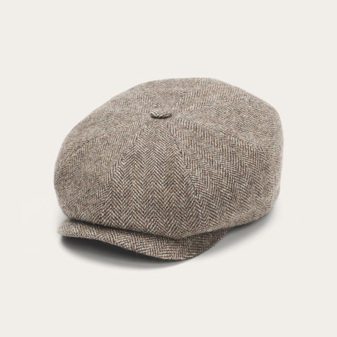 Wool Vintage Herringbone Newsboy Caps Men - Image 7