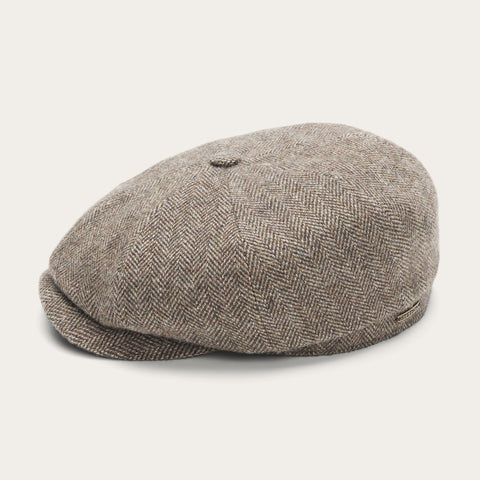 Wool Vintage Herringbone Newsboy Caps Men - Image 5