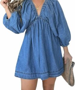 Flowy A Line Mini Jean RI23
