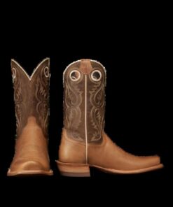 Tan Leather Parker Boot Ri0052